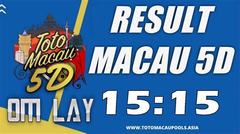 result macau 5d 2024